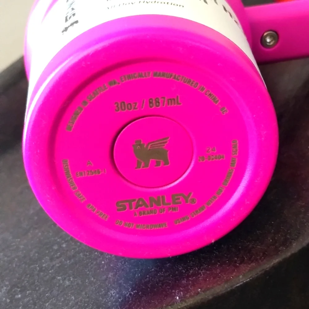 Stanley Thirstquencher H2O Tumbler 30oz Vivid Violet - NWT - Picture 8 of 12